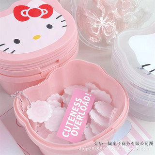Hộp nhựa Hello Kitty đựng phụ kiện xinh xắn