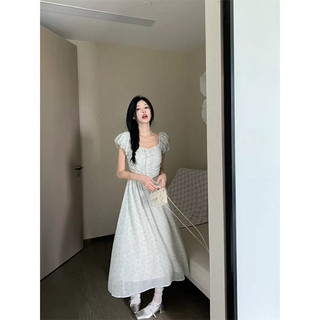 [ORDER] 🧸 ĐẦM DÀI HOA NHÍ XANH🧸