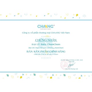[Baby ChumChum x CHAANG] Set Quần Summer Cho Bé Sơ Sinh CHAANG