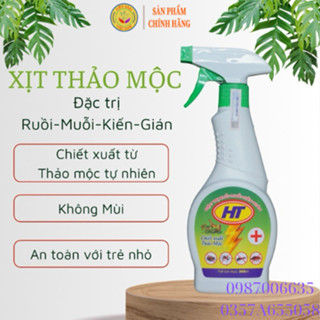 Bình Xịt Muỗi Ruồi Kiến Gián 350ml Chiết Xuất Thảo Mộc Không Mùi