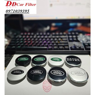 Logo chụp mâm, ốp lazang bánh xe Land Rover - Đường kính mặt ngoài: 62mm
