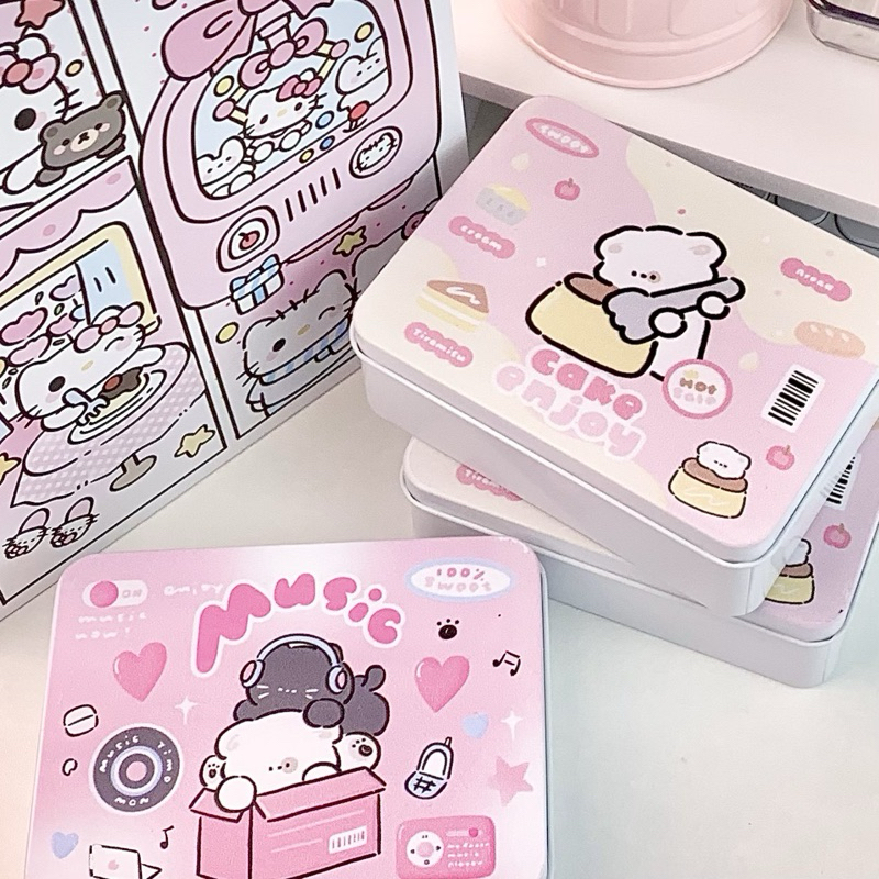 [Thanh lý] Hộp thiếc đựng card/ sleeve/ toploader