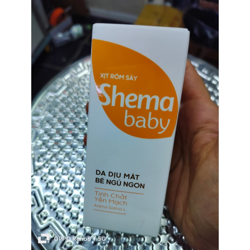 Xịt rôm sảy Shema Baby (50ml)