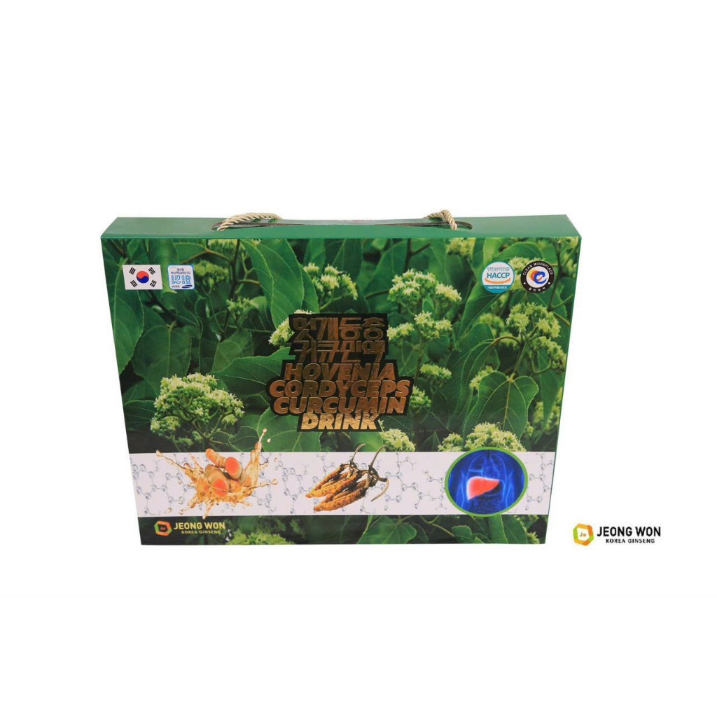 Tinh chất bổ gan nghệ đông trùng Jeong Won Hàn Quốc 10 chai