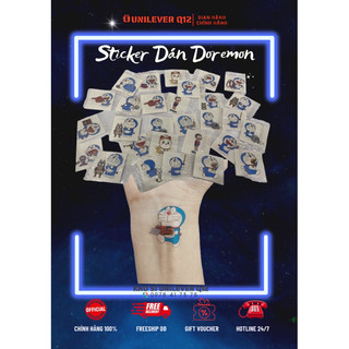 Hình dán sticker Doremon và các bạn siêu đáng yêu ngộ nghĩnh