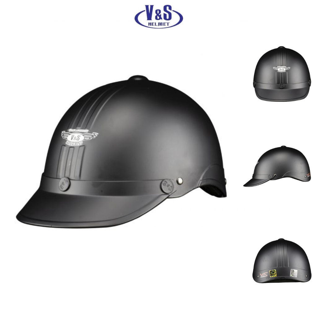 Mũ Bảo Hiểm Thời Trang ĐUA NGỰA VÂN SÒ Siêu Đẹp – Vòng Đầu 56-58cm – Mũ Vỏ Sò V&S Helmet S01
