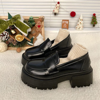 (Phom to lùi 1 size)] Bốt đốc nữ oxford MIXI Kiểu dáng hàn quốc