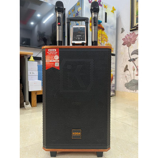 Loa Kéo KODA ES1221 Bass 30 - Hàng Chính Hãng - Pin Sử Dụng 8 Tiếng Liên Tục - Làm Từ Gỗ Mặt Thép