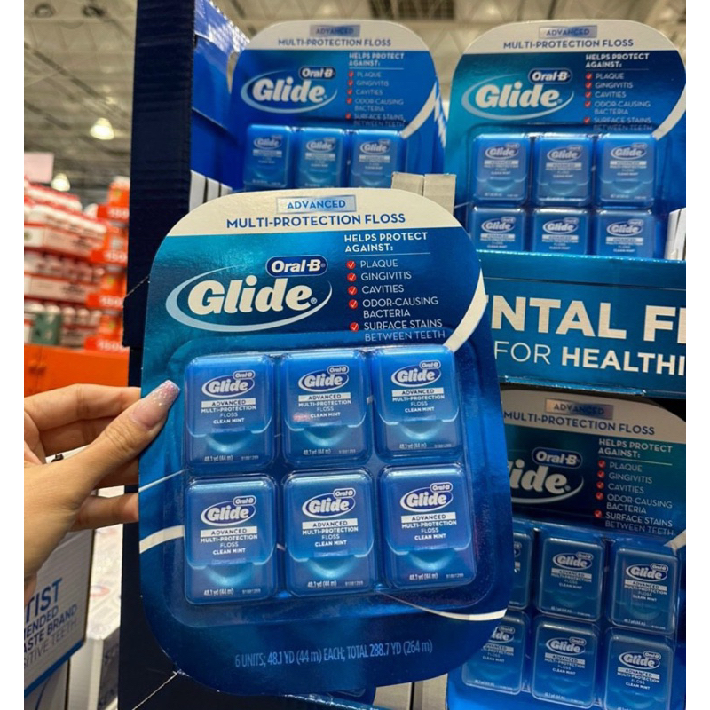 Bản Mỹ - Chỉ Nha Khoa Oral-B Glide Sợi Chỉ Micro-Textured- Mẫu Mới Khác Biệt Hoàn Toàn