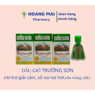 Dầu gió xanh Thiên Thảo Chai 12ml - dầu gió Trường Sơn chai 2.5ml