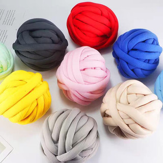 Len Chunky Cotton - Sợi To 20mm