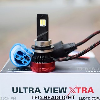 Đèn pha led ultra view chân hs5 cho honda 2011, lead 110, pcx, air blade