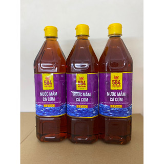 Nước mắm cá cơm 584 nha trang 12độ đạm 1l