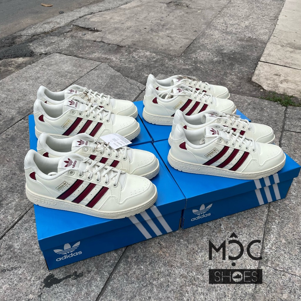 [CHÍNH HÃNG] - GIÀY ADIDAS NY 90 STRIPES - "BE - ĐỎ" - CODE: H04429