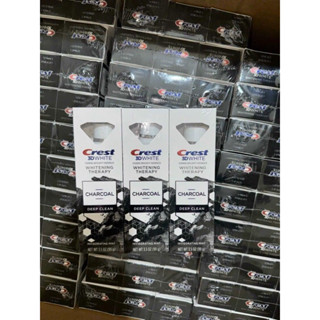 KEM ĐÁNH RĂNG THAN HOẠT TÍNH SIÊU TRẮNG RĂNG 3.D Crest Charcoal - Mỹ