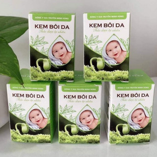 Kem mỡ bôi da Minh Hùng hết chàm sữa, hăm tã, dị ứng da, làm dịu vết muỗi đốt