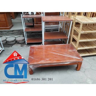 Bàn trà Nhật gỗ tự nhiên ( ship hỏa tốc 1h)