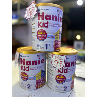 Sữa Hanie kid 1+,2+ 900g dành cho trẻ suy dinh dưỡng thấp còi