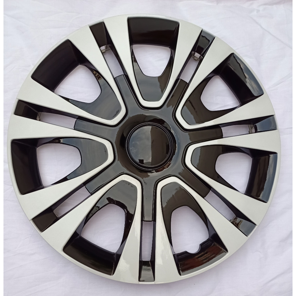 Bộ 4 chiếc ốp chụp mâm lazang R15 xe mâm sắt bản thiếu MG5 bản MT số sàn , nhựa PP cao cấp