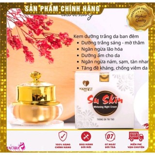 Hàng chính hãng - kem đêm dưỡng trắng da tái tạo su skin yody white phương anh