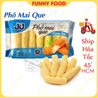  Phô Mai Que Mozzarella J&J - Hương Sữa -  Loại Ngon Nhiều Phô Mai  - Funnyfood 