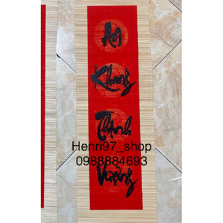 Mành tre câu đối trang trí tết (25-90cm)