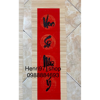 Mành tre câu đối trang trí tết (25-90cm)