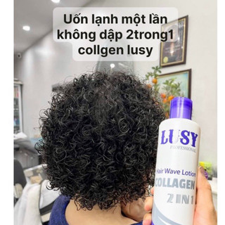 Uốn lạnh Lusy Collagen 2in1 không cần dập