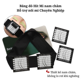 Băng đô hít mi nam châm,để line mi khi nôi,hỗ trợ nối mi chuyên nghiệp_dụng cụ nối mi_THÚY HÀ