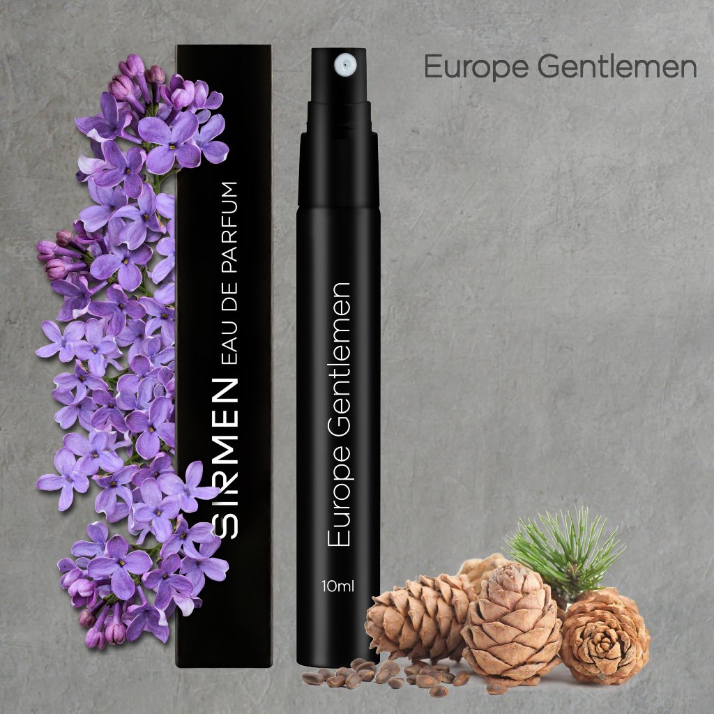  Nước hoa nam SIRMEN Eau de Parfum Châu Âu Europe Gentlemen cao cấp chai 10ml thơm tự nhiên