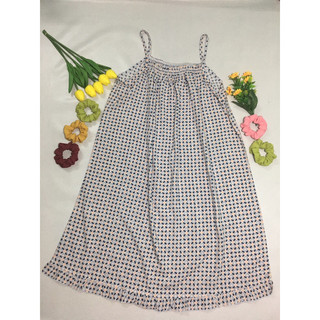 Đầm 2 Dây Lanh (Tole) Size Từ 45kg-65kg.