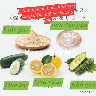 Mặt nạ sake pdc Nhật ( gói mini 40g - bản triết mới glow)