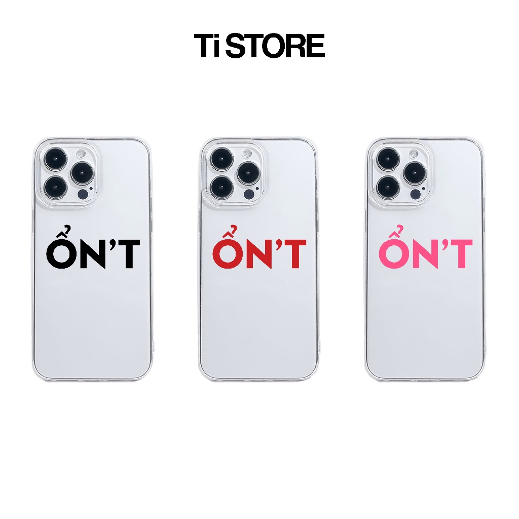Ốp Lưng Dẻo iPhone TS007 - TI STORE