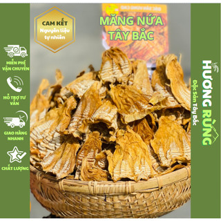 Măng khô Tây Bắc, măng nứa khô loại 1 siêu non siêu giòn túi 1kg