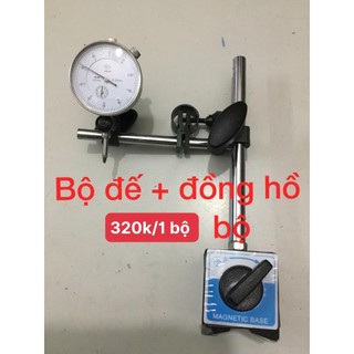 Bộ đế từ + đồng hồ so 0-10mm, độ chính xác cao