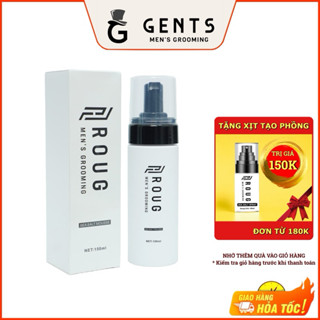 Bọt tạo phồng tóc nam Roug Sea Salt Mousse 150ml - Xịt dưỡng Pre-Styling dạng kem bọt chính hãng