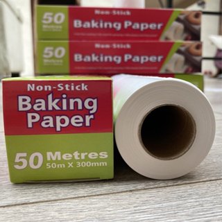 Giấy Nến, Giấy Sáp, Lót Nướng Bánh, Lẩu Nướng Hấp Bánh Nướng Thực Ăn Chịu Nhiệt Chống Dính Không Thấm Dầu30x50m