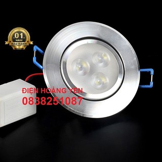 Đèn Led âm trần mắt ếch 3w khóe lỗ 65mm
