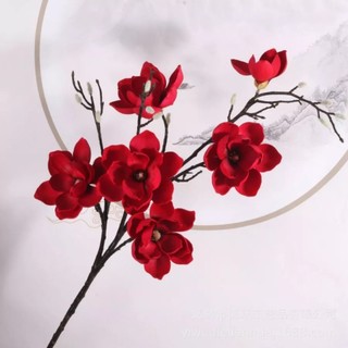 Bông hoa mộc lan, hoa mộc lan trang trí, bông hoa mộc lan decor, trang trí Tết cực xinh