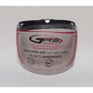 Kính bấm gắn mũ bảo hiểm,kính nón bảo hiểm nửa đầu 1/2 và 3/4