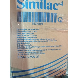 Vali kéo cho bé Quà tặng từ Similac