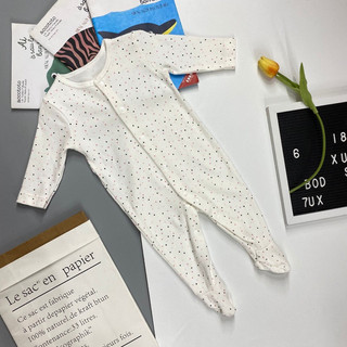 Body liền tất cotton hoạ tiết chấm bi