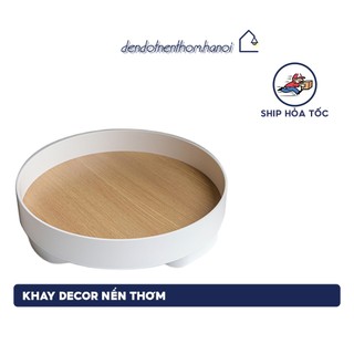 Khay trang trí phụ kiện nến thơm