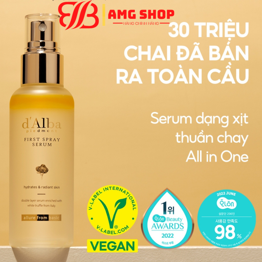 Serum dạng xịt khoáng căng bóng da First Spray Serum 50ml/100ml