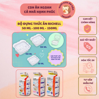 Hộp đựng - bộ chia thức ăn richell rc98108