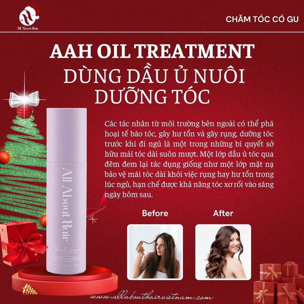 Dầu ủ OIL TREATMENT, giúp giảm rụng, kích mọc tóc nhanh