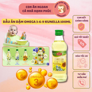 [Date T6-T7/2025] Dầu Macca - Omega 3-6-9 Ăn Dặm 100ml Cho Bé 6M+