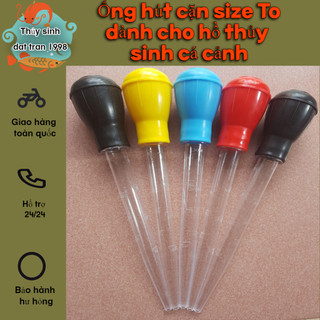 Ống Hút Cặn hồ cá size to, thích hợp cho các loại cá betta, guppy - phụ kiện hồ cá tép cảnh thủy sinh