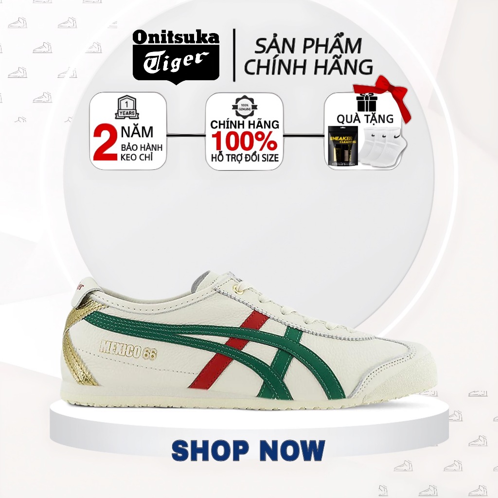Giày Onitsuka Tiger Mexico 66 Birch/Kale Gold Label