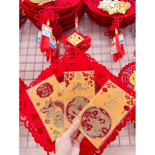 Bao lì xì nhung đỏ Bao lì xì tết 2025
